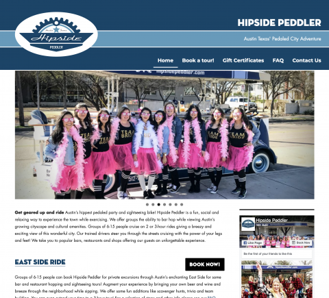 Hipside Peddler Homepage